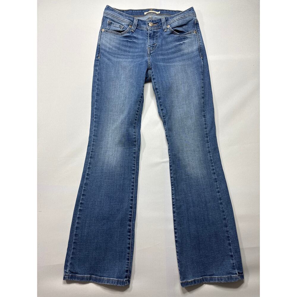 Levi's 529 Women's Curvy Bootcut Blue Jeans - Size 4M - 27x32 (27x31)